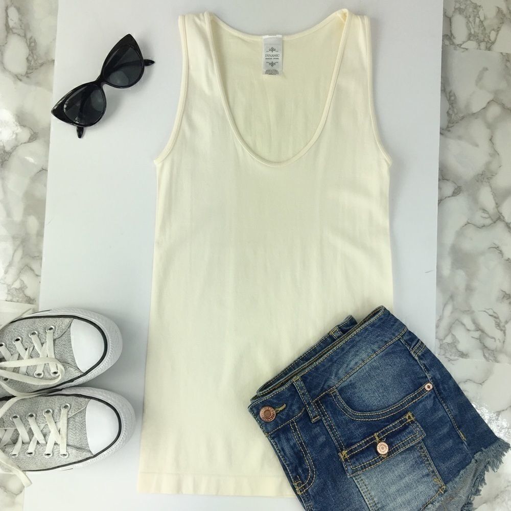 New EGGNOG  Scoopneck Roundneck Closedback Tank